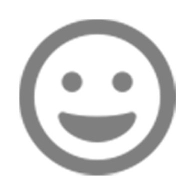 纯色图标表情笑脸公众号次图