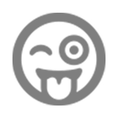 纯色图标表情俏皮吐舌头公众号次图