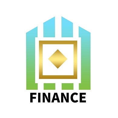 绿色渐变金融LOGO