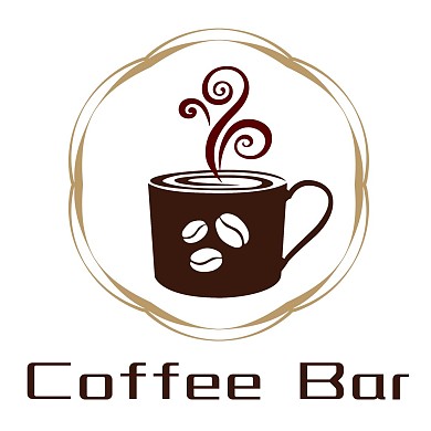 棕色咖啡杯LOGO