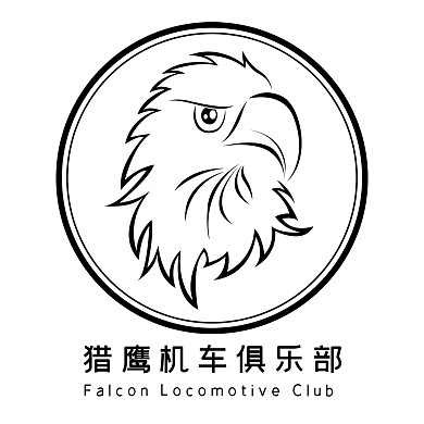 线条鹰头LOGO