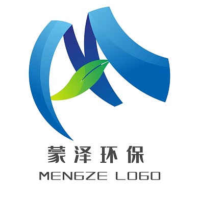 蓝色简约字母LOGO