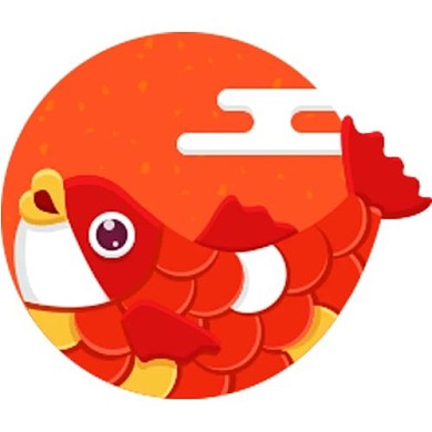 新年红黄色系新年图标icon