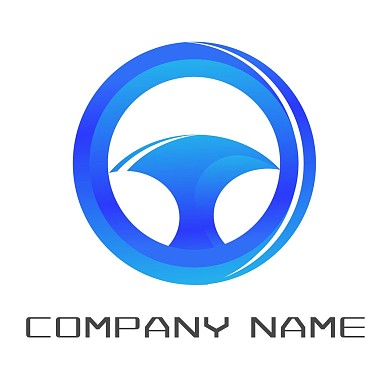 蓝色汽车LOGO
