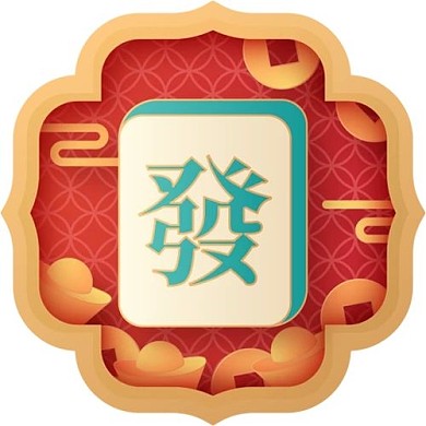 中式多色牛年新年喜庆图标icon7