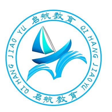 帆船启航教育logo