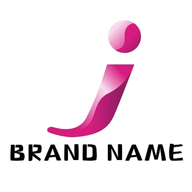 紫色字母LOGO