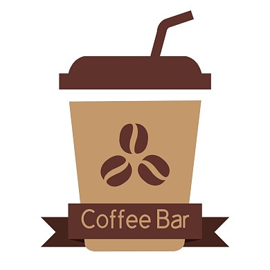 棕色咖啡杯LOGO