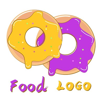 黄色甜甜圈LOGO