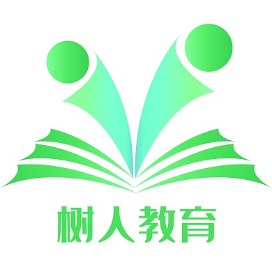 绿色装饰书本LOGO