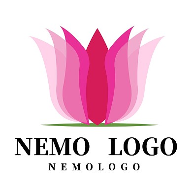 粉色花朵LOGO