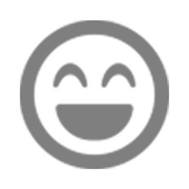 纯色图标表情笑脸公众号次图