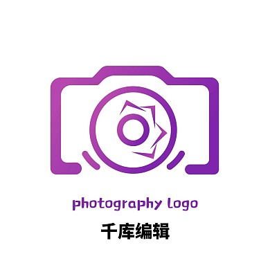 紫色的摄影LOGO