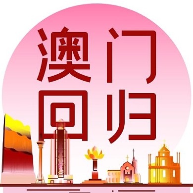 12月20日澳门回归纪念红色简约公众号次图