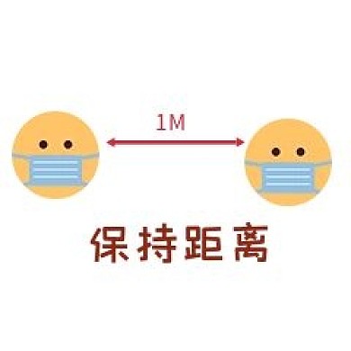 提醒保持距离表情包