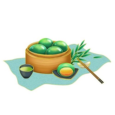 寒食节青团美食清明小吃公众号次图