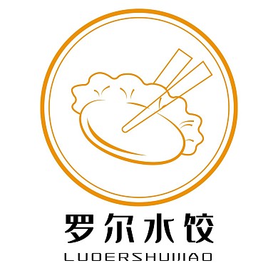 黄色的餐饮LOGO