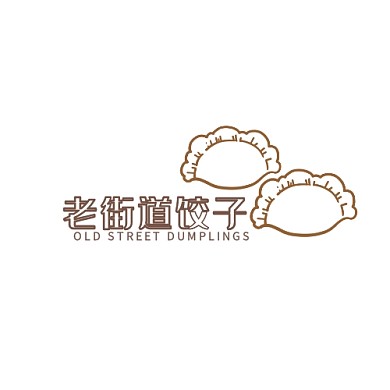 美食业饺子logo设计