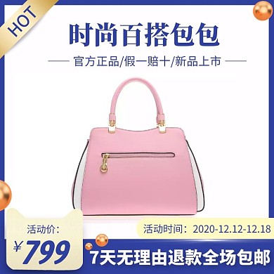 时尚百搭女包电商主图