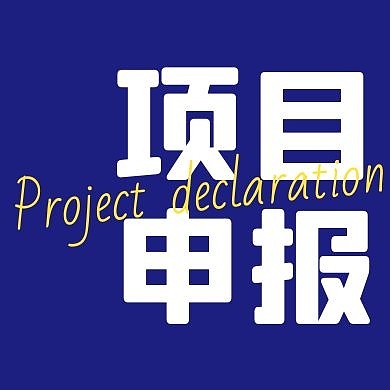 简约大气蓝白项目申报公众号次图