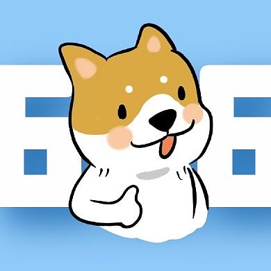 表扬夸奖小狗可爱蓝色