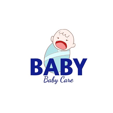 英文logo设计蓝色手绘logo设计