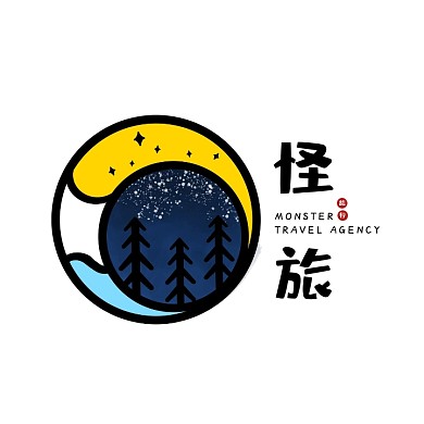 旅行社原创创意手绘logo设计
