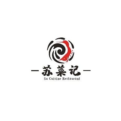 苏菜古风logo店铺宣传