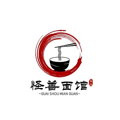 美食lolg制作面馆平面LOGO设计