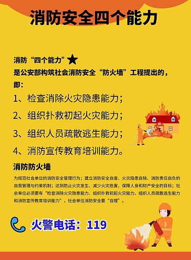 消防安全四个能力