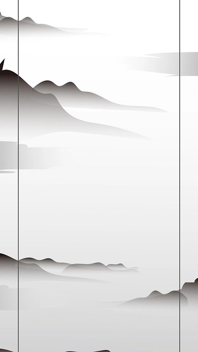 图怪兽原创元素创意古风质感几何插画背景