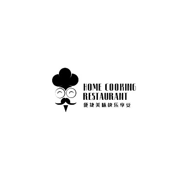 大气家常菜厨师美食餐饮外卖logo