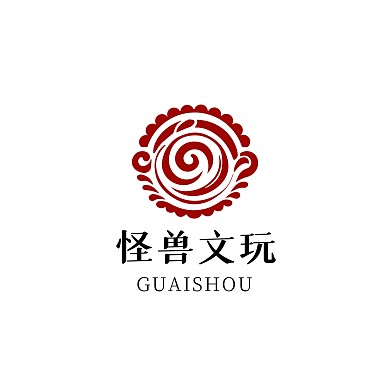 文玩手串装饰简约公众号LOGO