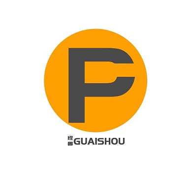 批发市场logo橘色简约大气