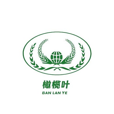 绿色大气橄榄叶logo