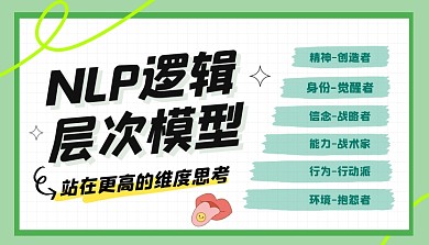NLP逻辑思维层次模型课程封面