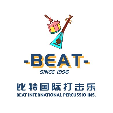 架子鼓打击乐培训班琴行logo