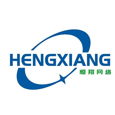 简约创意蓝色字母科技网络logo