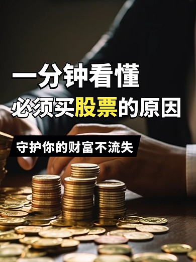 金融股票购买科普简约宣传小红书