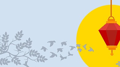 图怪兽原创元素梦幻大气中秋节公众号封面