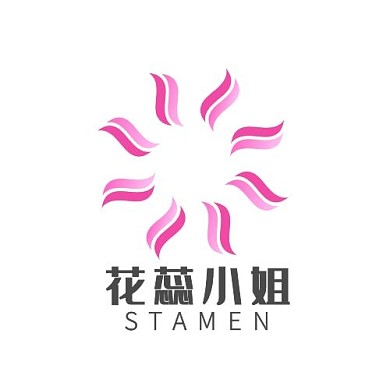 古风化妆品花蕊小姐品牌logo