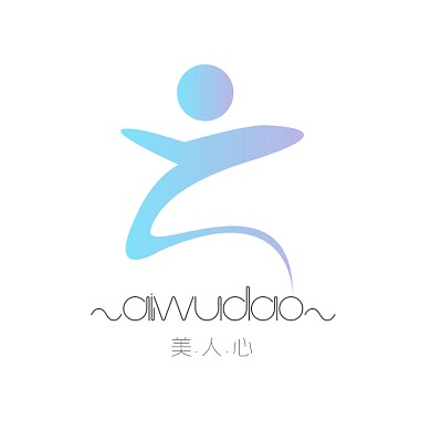 简约舞蹈logo设计