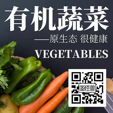 创意简约大气公众号正方形配图萝卜