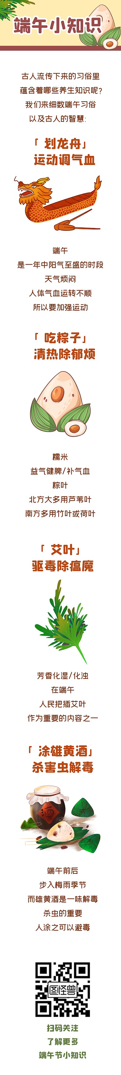 端午节科普小知识节日漫画条漫