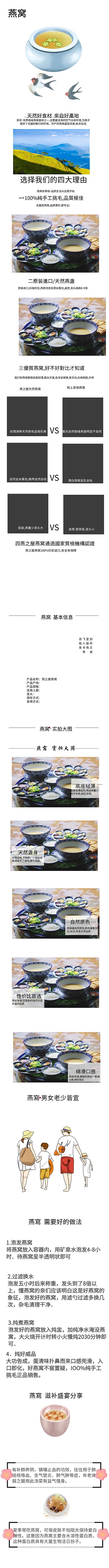 燕窝详情页