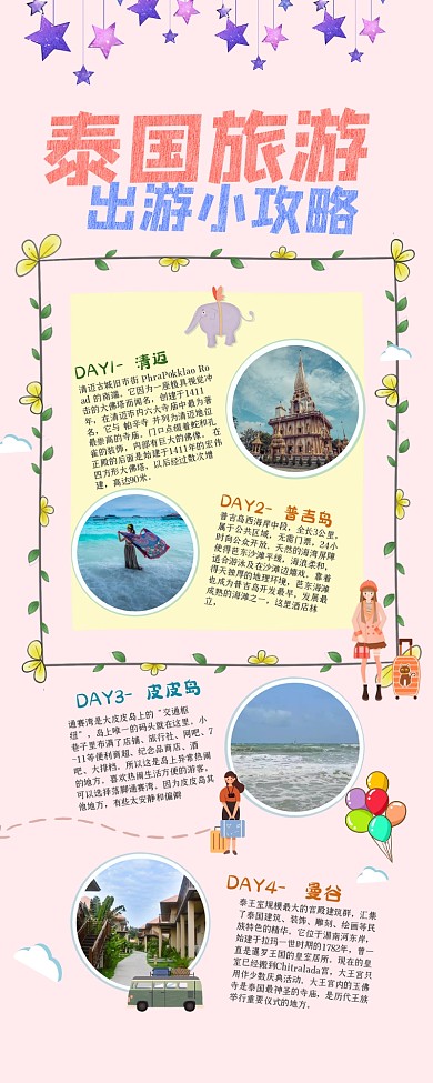 泰国出游小攻略长图