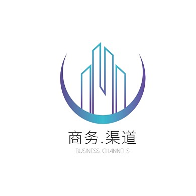 商务渠道电商logo设计