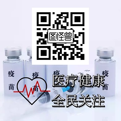 医疗简约宣传二维码