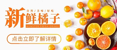 橘子养身摄影宣传营销公众号首图