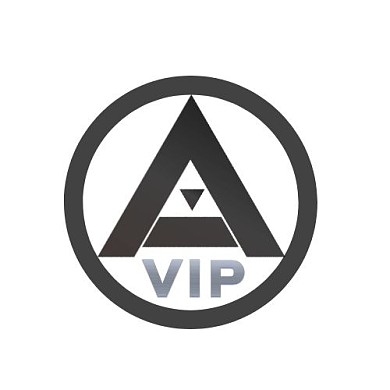 三角形VIP商务平面logo